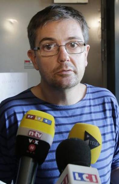 Charb, il direttore di Charlie Hebdo, ucciso nell&#39;attacco. Ap
